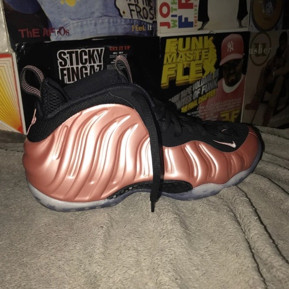 Rose gold foamposite
